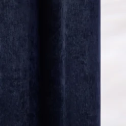 Rideau à Oeillets Argentés BAZYL Bleu Noir -Décoration & meubles pour la maison rideau a oeillets BAZYL 008277 B20 7