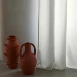 Rideau à Oeillets Argentés CLEOFIL Blanc Cassé -Décoration & meubles pour la maison rideau a oeillets CLEOFIL 008612 W 6