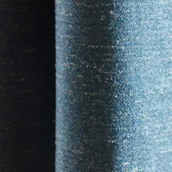 Rideau à Oeillets Argentés ORSSO Pétrole Chiné -Décoration & meubles pour la maison rideau a oeillets ORSSO 008214 B 5