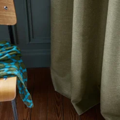 Rideau à Oeillets Argentés ORSSO Olivier -Décoration & meubles pour la maison rideau a oeillets ORSSO 008214 V6 3