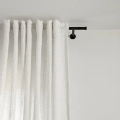 Rideau à Passants CELESTINA Ivoire -Décoration & meubles pour la maison rideau a passants CELESTINA 009010 N1 2