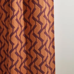 Rideau à Passants RAFFY Prune Et Orange 14 Rideau à Passants RAFFY Prune Et Orange -Décoration & meubles pour la maison rideau a passants RAFFY 009071 OR 5