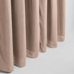 Rideau Oeillets Doublé Occultant BELLAVISTA Sable