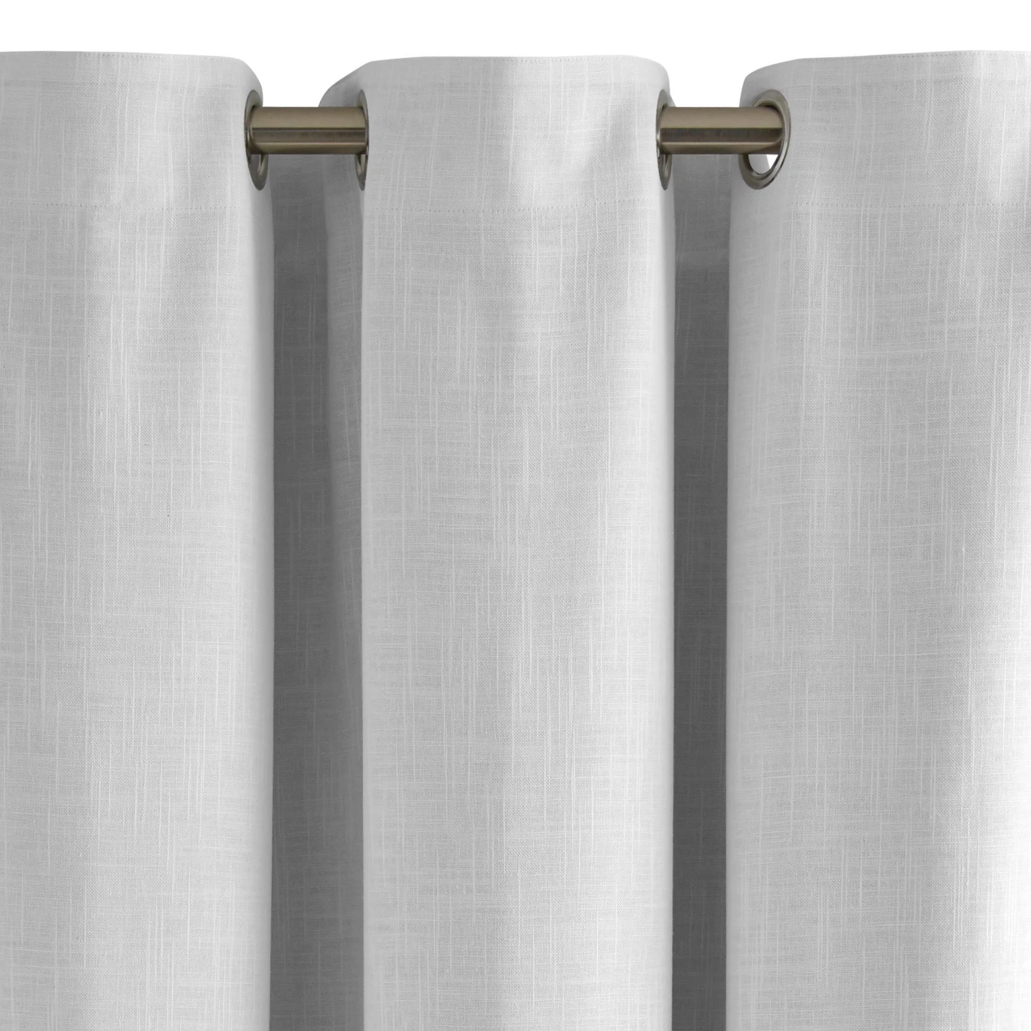 Rideau Oeillets Doublé Occultant BELLAVISTA Blanc 5 Rideau Oeillets Doublé Occultant BELLAVISTA Blanc – Image 5