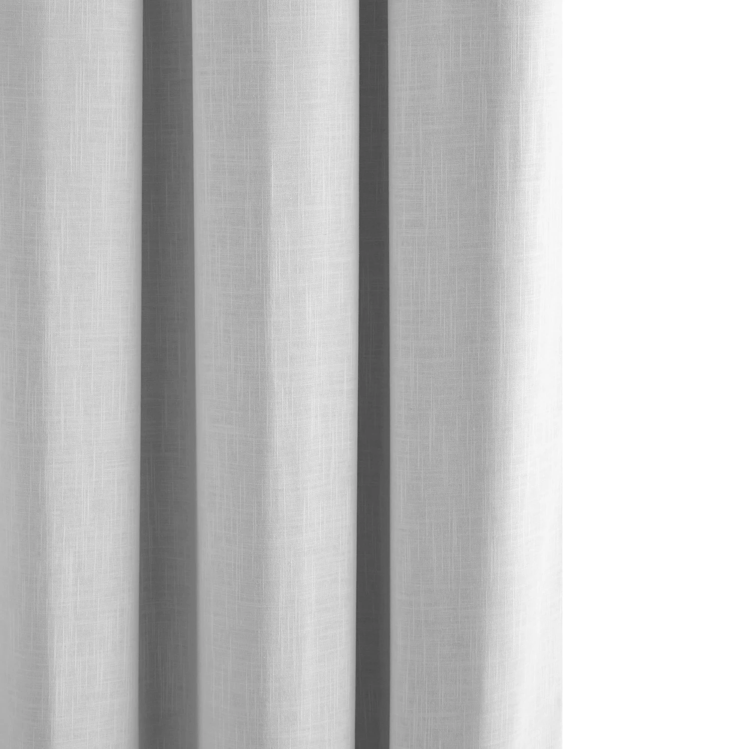 Rideau Oeillets Doublé Occultant BELLAVISTA Blanc 7 Rideau Oeillets Doublé Occultant BELLAVISTA Blanc – Image 7