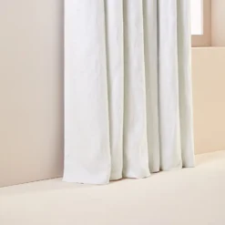 Rideau Oeillets Doublé Occultant CARLINA Blanc Pur 12 Rideau Oeillets Doublé Occultant CARLINA Blanc Pur -Décoration & meubles pour la maison rideau oeillets double occultant CARLINA 006200 W 6