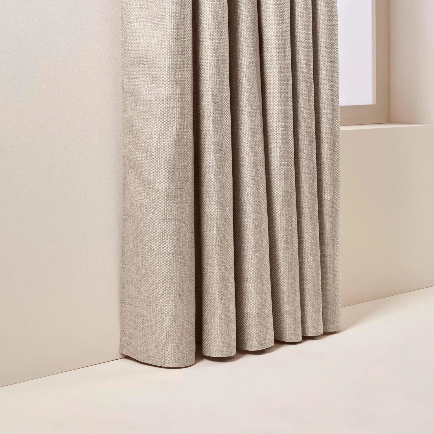 Rideau Oeillets Doublé Occultant COCONUT Osier 8 Rideau Oeillets Doublé Occultant COCONUT Osier – Image 8