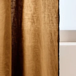 Rideau Panneau CARLINA Bronze Et Bourdon Noir 20 Rideau Panneau CARLINA Bronze Et Bourdon Noir -Décoration & meubles pour la maison rideau panneau CARLINA 006409 M8G 7