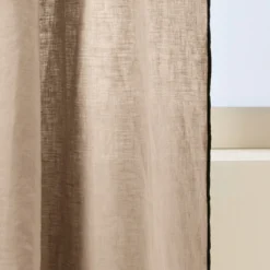 Rideau Panneau CARLINA Sable Et Bourdon Noir -Décoration & meubles pour la maison rideau panneau CARLINA 006409 N4G 7