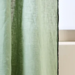 Rideau Panneau CARLINA Tilleul Et Bourdon Noir 21 Rideau Panneau CARLINA Tilleul Et Bourdon Noir -Décoration & meubles pour la maison rideau panneau CARLINA 006409 V2G 10