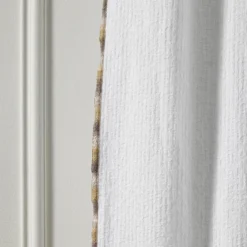 Rideau Panneau GHABY Blanc Et Bourdon En Dégradé -Décoration & meubles pour la maison rideau panneau GHABY 008906 W 4