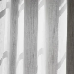 Rideau Panneau TOINON Blanc Et Bourdon Naturel -Décoration & meubles pour la maison rideau panneau TOINON 008909 WN 5