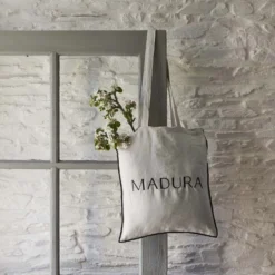 Sac CARLINA Calcaire Et Bourdon Noir -Décoration & meubles pour la maison sac CARLINA 006858 N2G ND 1