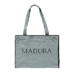 Sac CARLINA BOURDON Vert De Gris Et Bourdon Noir