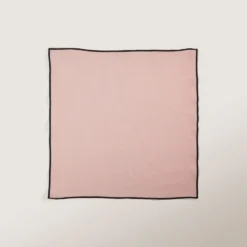 Serviette De Table CARLINA Rose Poudré Et Bourdon Noir -Décoration & meubles pour la maison serviette de table CARLINA 006405 RG 5