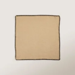 Serviette De Table NINO Seigle Et Feston Noir -Décoration & meubles pour la maison serviette de table NINO 007350 N12FG 5