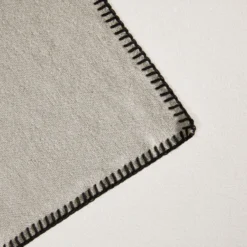 Serviette De Table NINO Ficelle Et Feston Noir 9 Serviette De Table NINO Ficelle Et Feston Noir -Décoration & meubles pour la maison serviette de table NINO 007350 N4FG 6