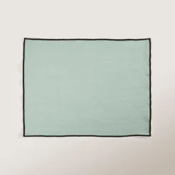 Set De Table CARLINA Tilleul Et Bourdon Noir -Décoration & meubles pour la maison set de table CARLINA 006406 V2G 4