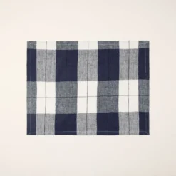 Set De Table GREGORY Encre Et Blanc Cassé