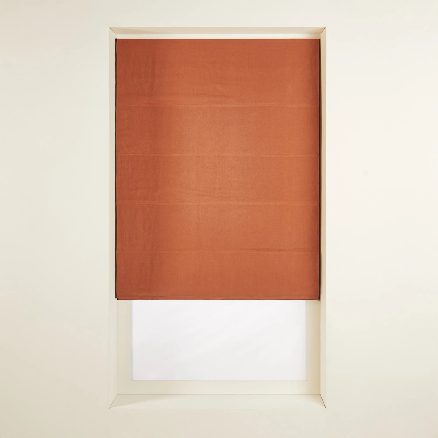 Store Bateau Occultant CARLINA Terracotta Et Bourdon Noir 3 Store Bateau Occultant CARLINA Terracotta Et Bourdon Noir – Image 3