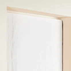 Store Bateau Occultant CARLINA Blanc Pur Et Bourdon Noir 10 Store Bateau Occultant CARLINA Blanc Pur Et Bourdon Noir -Décoration & meubles pour la maison store bateau occultant CARLINA 007339 WG 5