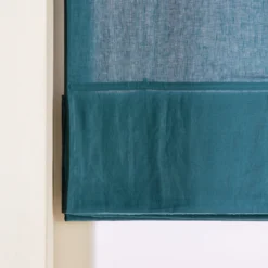 Store Bateau CARLINA Pétrole Et Bourdon Noir -Décoration & meubles pour la maison store bateau CARLINA 007035 BVG 6