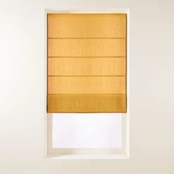 Store Bateau CARLINA Ocre Et Bourdon Noir -Décoration & meubles pour la maison store bateau CARLINA 007035 J18G 4