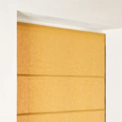 Store Bateau CARLINA Ocre Et Bourdon Noir -Décoration & meubles pour la maison store bateau CARLINA 007035 J18G 5