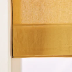 Store Bateau CARLINA Ocre Et Bourdon Noir -Décoration & meubles pour la maison store bateau CARLINA 007035 J18G 6