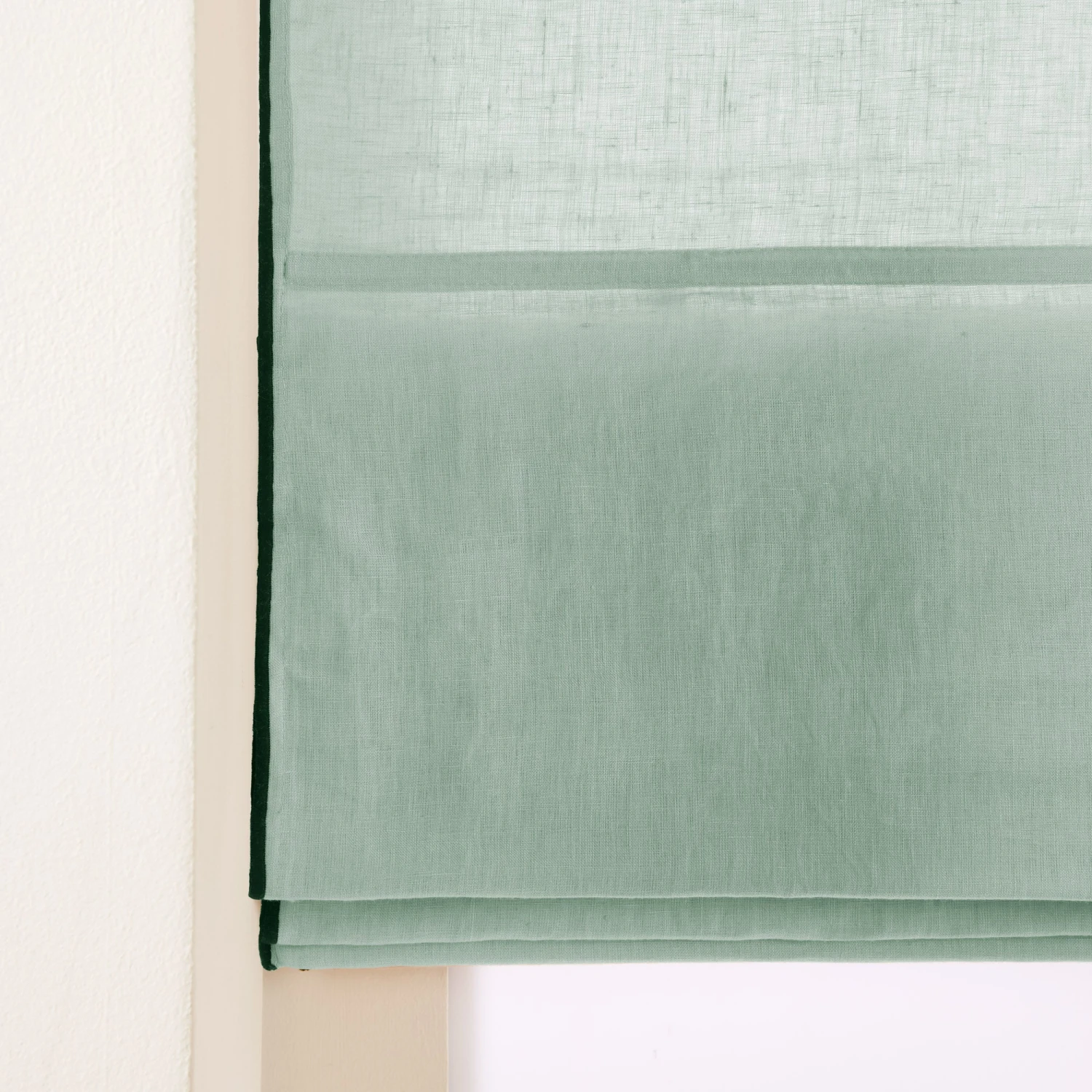 Store Bateau CARLINA Tilleul Et Bourdon Noir 2 Store Bateau CARLINA Tilleul Et Bourdon Noir – Image 2