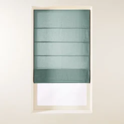 Store Bateau CARLINA Vert De Gris Et Bourdon Noir -Décoration & meubles pour la maison store bateau CARLINA 007035 V4G 4