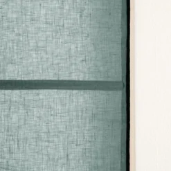 Store Bateau CARLINA Vert De Gris Et Bourdon Noir -Décoration & meubles pour la maison store bateau CARLINA 007035 V4G 7