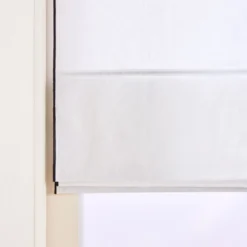 Store Bateau CARLINA Blanc Pur Et Bourdon Noir 17 Store Bateau CARLINA Blanc Pur Et Bourdon Noir -Décoration & meubles pour la maison store bateau CARLINA 007035 WG 6