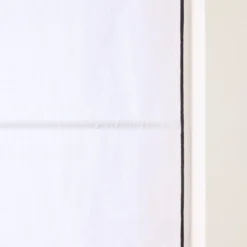 Store Bateau CARLINA Blanc Pur Et Bourdon Noir 18 Store Bateau CARLINA Blanc Pur Et Bourdon Noir -Décoration & meubles pour la maison store bateau CARLINA 007035 WG 7