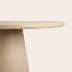 Table à Manger ELIZ Beige Poudré -Décoration & meubles pour la maison table a manger ELIZ 009028 N2 8