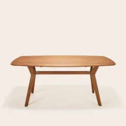 Table à Manger VIKIE Teck Recyclé