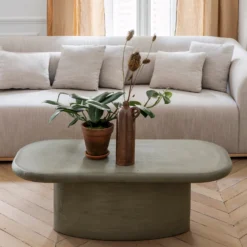 Table Basse CALIX Argile Verte -Décoration & meubles pour la maison table basse CALIX 009026 V5 GM 1