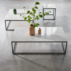 Table Basse CARRA Blanc De Carrare 10 Table Basse CARRA Blanc De Carrare -Décoration & meubles pour la maison table basse CARRA 006613 W GM 2