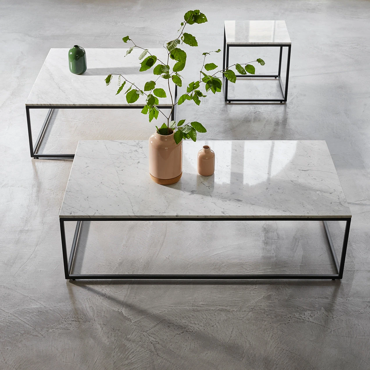 Table Basse CARRA Blanc De Carrare 4 Table Basse CARRA Blanc De Carrare – Image 4