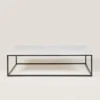 Table Basse CARRA Blanc De Carrare
