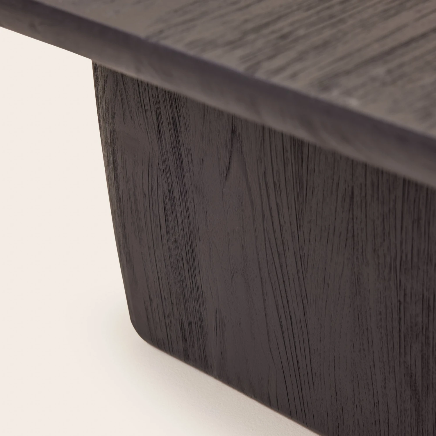 Table Basse LORRI Teck Recyclé Noir 7 Table Basse LORRI Teck Recyclé Noir – Image 7