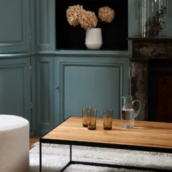 Table Basse LUCY Bois Et Noir Mat -Décoration & meubles pour la maison table basse LUCY 007605 NG PM 1