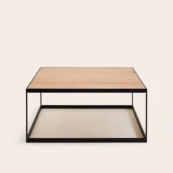 Table Basse LUCY Bois Et Noir Mat -Décoration & meubles pour la maison table basse LUCY 007605 NG PM 4