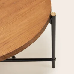 Table Basse THIMEA Teck Recyclé Et Noir -Décoration & meubles pour la maison table basse THIMEA 008857 MG 6