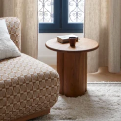 Table D'appoint MYRIA Teck Recyclé -Décoration & meubles pour la maison table d appoint MYRIA 008920 M 1