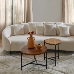 Table D'appoint THIMEA Teck Recyclé Et Noir 12 Table D'appoint THIMEA Teck Recyclé Et Noir -Décoration & meubles pour la maison table d appoint THIMEA 008858 MG 2