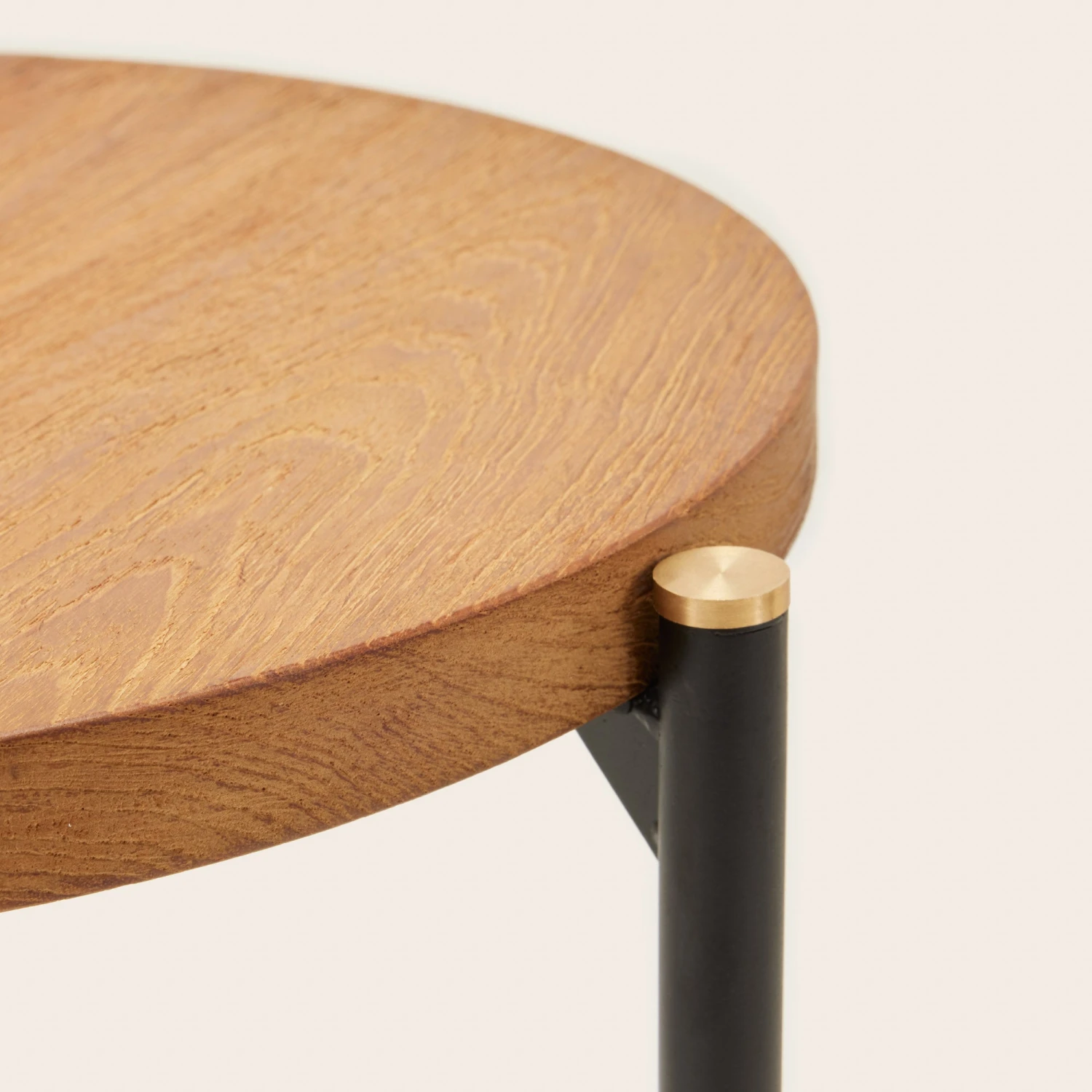 Table D'appoint THIMEA Teck Recyclé Et Noir 9 Table D'appoint THIMEA Teck Recyclé Et Noir – Image 9