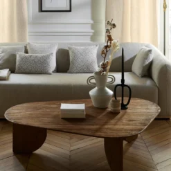 Table Basse POLHA Teck Recyclé -Décoration & meubles pour la maison table basse POLHA 008855 M 1