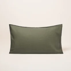 Taie D'oreiller CARLINA Kaki Grisé Et Bourdon Noir 8 Taie D'oreiller CARLINA Kaki Grisé Et Bourdon Noir -Décoration & meubles pour la maison taie d oreiller CARLINA 005723 GVG C3 4