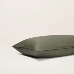 Taie D'oreiller CARLINA Kaki Grisé Et Bourdon Noir 9 Taie D'oreiller CARLINA Kaki Grisé Et Bourdon Noir -Décoration & meubles pour la maison taie d oreiller CARLINA 005723 GVG C3 5